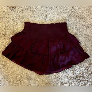 Size medium, Mustard Seed maroon skirt